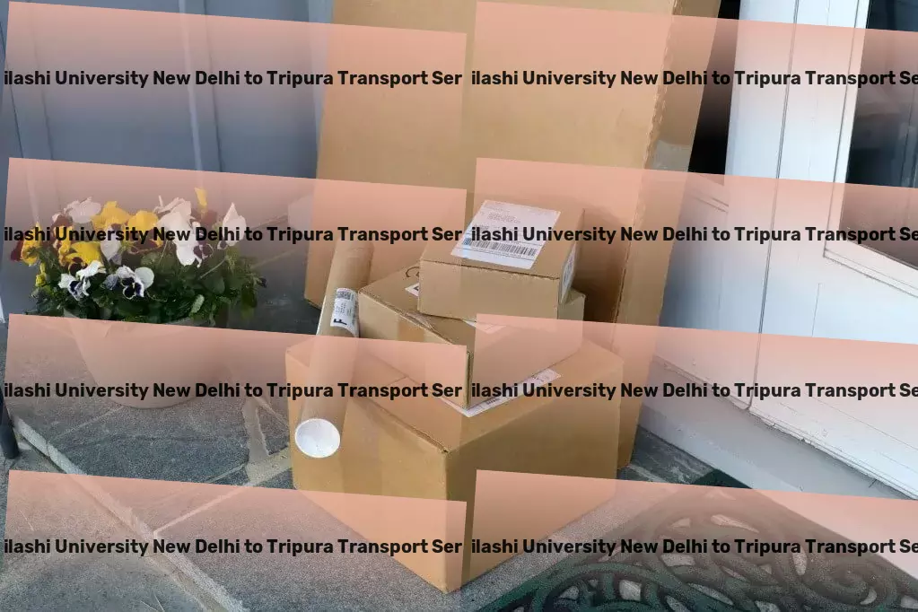 Abhilashi University New Delhi to Tripura Transport High-volume cargo services