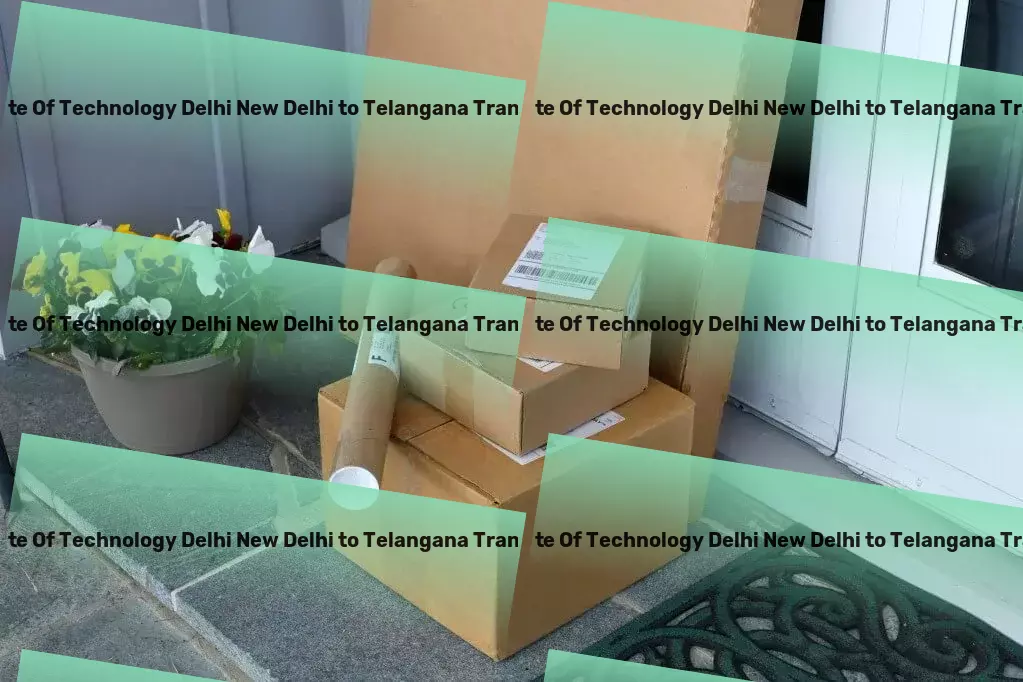 Indian Institute Of Technology Delhi New Delhi to Telangana Courier And Parcel High-capacity goods logistics